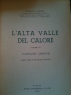 L'ALTA VALLE DEL CALORE VOLUME VI