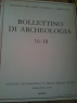 BOLLETTINO DI ARCHEOLOGIA 16-18
