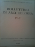 BOLLETTINO DI ARCHEOLOGIA 19-21